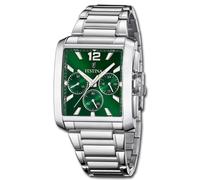 Festina Reloj Hombre Acero Plata Timeless Cronógrafo Reloj de Pulsera Uf20635/3