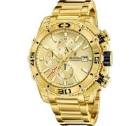 Festina Reloj Hombre Analógico de Acero Inoxidable 316l Dorado F20492/1