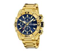 Festina Reloj Hombre Analógico de Acero Inoxidable 316l Dorado F20492/2
