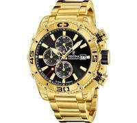 Festina Reloj Hombre Analógico de Acero Inoxidable 316l Dorado F20492/4