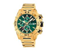 Festina Reloj Hombre Analógico de Acero Inoxidable 316l Dorado - Movimiento de Cuarzo - Cronógrafo - Calendario - Cristal Mineral de Alta Resistencia - Resistente al Agua 10 ATM F20492/3 Prestige