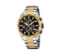 Festina Reloj Hombre Analógico de Acero Inoxidable 316l - Movimiento de Cuarzo - Cronógrafo - Calendario - Cristal Mineral de Alta Resistencia - Resistente al Agua 10 ATM F20562/4 Chrono Sport