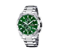 Festina Reloj Hombre Analógico de Acero Inoxidable 316l - Movimiento de Cuarzo - Cronógrafo - Calendario - Cristal Mineral de Alta Resistencia - Resistente al Agua 10 ATM Casual F20463/4 Chrono Sport