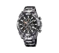 Festina Reloj Hombre Analógico de Acero Inoxidable 316l Negro - Movimiento de Cuarzo - Cronógrafo - Calendario - Cristal Zafiro Resistente - Resistente al Agua 10 ATM F20710/1 Special Editions