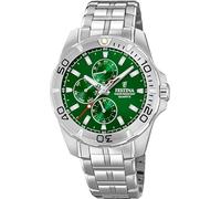 Festina Reloj Hombre Analógico de Acero Inoxidable 316l Plateado