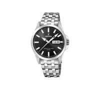 Festina Reloj Hombre F20357/3 Acero Clasico Caja de Acero Inoxidable 316l Plateado Correa de Acero Inoxidable 316l Plateado