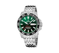 Festina Reloj Hombre Analógico de Acero Inoxidable 316l Plateado - Movimiento de Cuarzo - Calendario - Cristal Zafiro de Alta Resistencia - Resistente al Agua 20 ATM F20661/2 The Originals