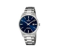 Festina Reloj Hombre Analógico de Acero Inoxidable 316l Plateado - Movimiento de Cuarzo - Calendario - Cristal Mineral de Alta Resistencia - Resistente al Agua 5 ATM F20511/3