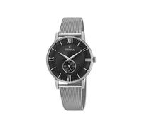 Festina Reloj Hombre Analógico de Acero Inoxidable 316l Plateado - Movimiento de Cuarzo - Relojes Hombre F20568/4