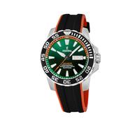 Festina Reloj Hombre Analógico de Caucho Negro - Movimiento de Cuarzo - Calendario - Cristal Zafiro de Alta Resistencia - Resistente al Agua 20 ATM F20662/2 The Originals