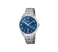 Festina Reloj Hombre Analógico de Titanio Gris - Movimiento de Cuarzo - Calendario - Cristal Mineral de Alta Resistencia - Resistente al Agua 10 ATM F20466/2 Calendario Titanium