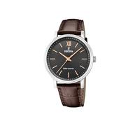Festina Reloj Hombre Analógico Solar de Cuero Marrón