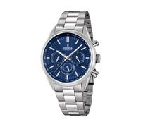 Festina Reloj Hombre F16820/2 Timeless Chronograph Caja de Acero Inoxidable 316l Plateado Correa de Acero Inoxidable 316l Plateado