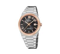 Festina Reloj Hombre F20036/3 Swiss Made Caja de Acero Inoxidable 316l Multi Correa de Acero Inoxidable 316l Plateado