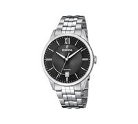 Festina Reloj Hombre F20425/3 Acero Clasico Caja de Acero Inoxidable 316l Plateado Correa de Acero Inoxidable 316l Plateado