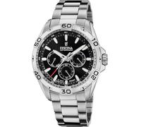 Festina Reloj Hombre F20623/5 Multifuncion Caja de Acero Inoxidable 316l Plateado Correa de Acero Inoxidable 316l Plateado