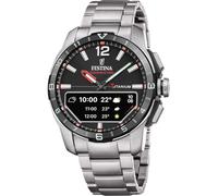 Festina Reloj Hombre F23000/K Connected Caja de Titanio Acero con Correa Adicional de Caucho