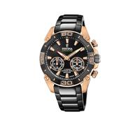 Festina Reloj Inteligente Hombre Híbrido Connected de Acero Inoxidable 316l - Analógico - Resistente al Agua 10 ATM F20548 - Control Música, Cuenta Pasos, Notifica y Rechaza Llamadas