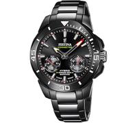 Festina Reloj Inteligente Hombre Híbrido Connected de Acero Inoxidable 316l Negro - Analógico - Resistente al Agua 10 ATM F20648/1 - Control Música, Cuenta Pasos, Notifica y Rechaza Llamadas