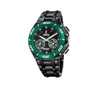 FESTINA Reloj Inteligente Hombre Híbrido Correa de Acero Inoxidable Negro | Cristal Zafiro de Alta Resistencia, Resistencia al Agua 20 ATM Connected F20762/2