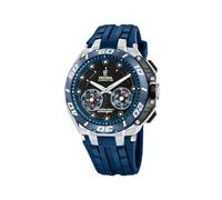FESTINA Reloj Inteligente Hombre Híbrido Correa de Silicona Azul | Cristal Zafiro de Alta Resistencia, Resistencia al Agua 20 ATM Connected F20763/1