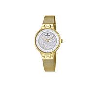 FESTINA Reloj Modelo F20386/1 de la colección Mademoiselle, Caja de 30,5 mm Plata con Correa de Acero Chapado para señora