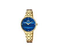 Festina Reloj Mujer Analógico de Acero Inoxidable 316l Dorado