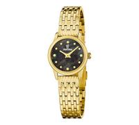 Festina Reloj Mujer Analógico de Acero Inoxidable 316L Dorado