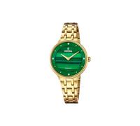 Festina Reloj Mujer Analógico de Acero Inoxidable 316l Dorado