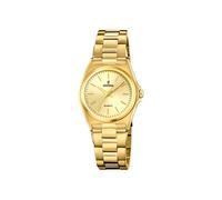 Festina Reloj Mujer F20557/3 Acero inoxidable 316L dorado – Cuarzo, Cristal mineral, 5 ATM