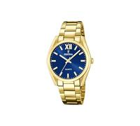 Festina Reloj Mujer Analógico de Acero Inoxidable 316l Dorado - Movimiento de Cuarzo - Relojes Mujer - Cristal Mineral de Alta Resistencia - Resistente al Agua 5 ATM F20640/5