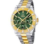Festina Reloj Mujer Analógico de Acero Inoxidable 316l Multi | Movimiento de Cuarzo Multifunción, Cristal Mineral Resistente, Resistente al Agua 5 ATM, Calendario, Special Prices F16696/4