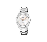 Festina Reloj Mujer Analógico de Acero Inoxidable 316l Plateado