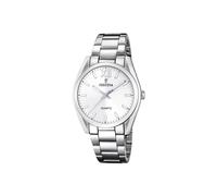 Festina Reloj Mujer Analógico de Acero Inoxidable 316l Plateado