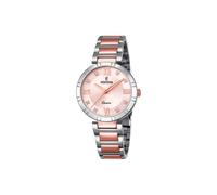 Festina Reloj Mujer Analógico de Acero Inoxidable 316l Plateado - Movimiento de Cuarzo - Cristal Mineral de Alta Resistencia - Resistente al Agua 5 ATM F16937/E