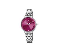Festina Reloj Mujer Analógico de Acero Inoxidable 316l Plateado - Movimiento de Cuarzo - Cristal Mineral de Alta Resistencia - Resistente al Agua 5 ATM F20600/2 - Mademoiselle