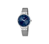 Festina Reloj Mujer Analógico de Acero Inoxidable 316l Plateado - Movimiento de Cuarzo - Cristal Mineral de Alta Resistencia - Resistente al Agua 5 ATM F20597/3 - Mademoiselle