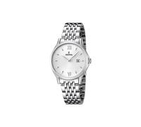 Festina Reloj Mujer Analógico de Acero Inoxidable 316l Plateado - Movimiento de Cuarzo - Cristal Mineral de Alta Resistencia - Resistente al Agua 5 ATM - Calendario F16748/2