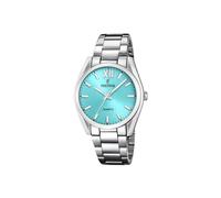Festina Reloj Mujer Analógico de Acero Inoxidable 316l Plateado - Movimiento de Cuarzo - Cristal Mineral de Alta Resistencia - Resistente al Agua 5 ATM F20622/D - Boyfriend Collection