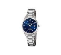 Festina Reloj Mujer Analógico de Acero Inoxidable 316l Plateado - Movimiento de Cuarzo - Cristal Mineral de Alta Resistencia - Resistente al Agua 5 ATM - Calendario F20509/3