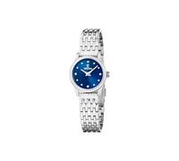 Festina Reloj Mujer Analógico de Acero Inoxidable 316l Plateado - Movimiento de Cuarzo - Cristal Mineral de Alta Resistencia - Resistente al Agua 5 ATM F20749/4 - Mademoiselle
