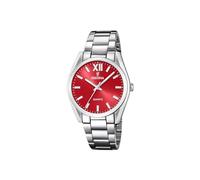 Festina Reloj Mujer Analógico de Acero Inoxidable 316l Plateado - Movimiento de Cuarzo - Cristal Mineral de Alta Resistencia - Resistente al Agua 5 ATM F20622/B - Boyfriend Collection