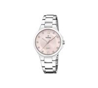 Festina Reloj Mujer Analógico de Acero Inoxidable 316l Plateado - Movimiento de Cuarzo - Cristal Mineral de Alta Resistencia - Resistente al Agua 5 ATM F20582/2 - Mademoiselle