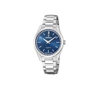Festina Reloj Mujer Analógico de Acero Inoxidable 316l Plateado - Movimiento de Cuarzo - Cristal Mineral de Alta Resistencia - Resistente al Agua 5 ATM F20583/3 - Mademoiselle