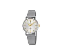Festina Reloj Mujer Analógico de Acero Inoxidable 316l Plateado - Movimiento de Cuarzo - Relojes Mujer - Cristal de Alta Resistencia - Special Prices F20258/2