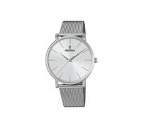 Festina Reloj Mujer Analógico de Acero Inoxidable 316l Plateado - Movimiento de Cuarzo - Relojes Mujer - Cristal Mineral de Alta Resistencia F20475/1 - Boyfriend Collection