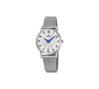Festina Reloj Mujer Analógico de Acero Inoxidable 316l Plateado - Movimiento de Cuarzo - Relojes Mujer - Cristal de Alta Resistencia F20572/1