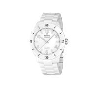 Festina Reloj Mujer Analógico de Acero Inoxidable de Cerámica Blanco - Movimiento de Cuarzo - Cristal Mineral de Alta Resistencia - Resistente al Agua 5 ATM F20720/1 - Ceramic