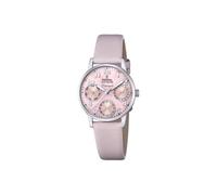 Festina Reloj Mujer Analógico de Caucho - Movimiento de Cuarzo Multifunción - Cristal Mineral de Alta Resistencia - Resistente al Agua 5 ATM - Calendario - Special Prices F20540