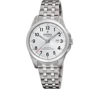 Festina Reloj Mujer Analógico de Titanio Gris | Movimiento de Cuarzo, Cristal Mineral de Alta Resistencia, Resistente al Agua 10 ATM, Calendario F20697/1
